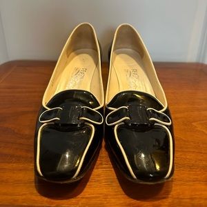 Ferragamo Mary Jane Block Heels